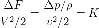 Equation showing the number of velocity heads (K) lost in a pipe due to fittings or valves, representing the additional pressure drop caused by obstructions in fluid flow systems.