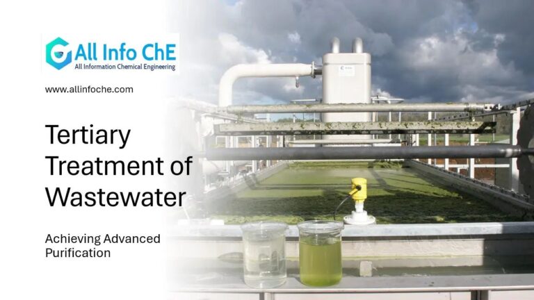 An advanced filtration system in a wastewater plant, with processes like chlorination and UV disinfection.